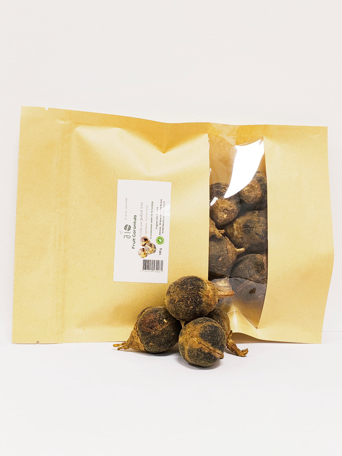 Gorontula fruit – 100 g – Sachet kraft refermable