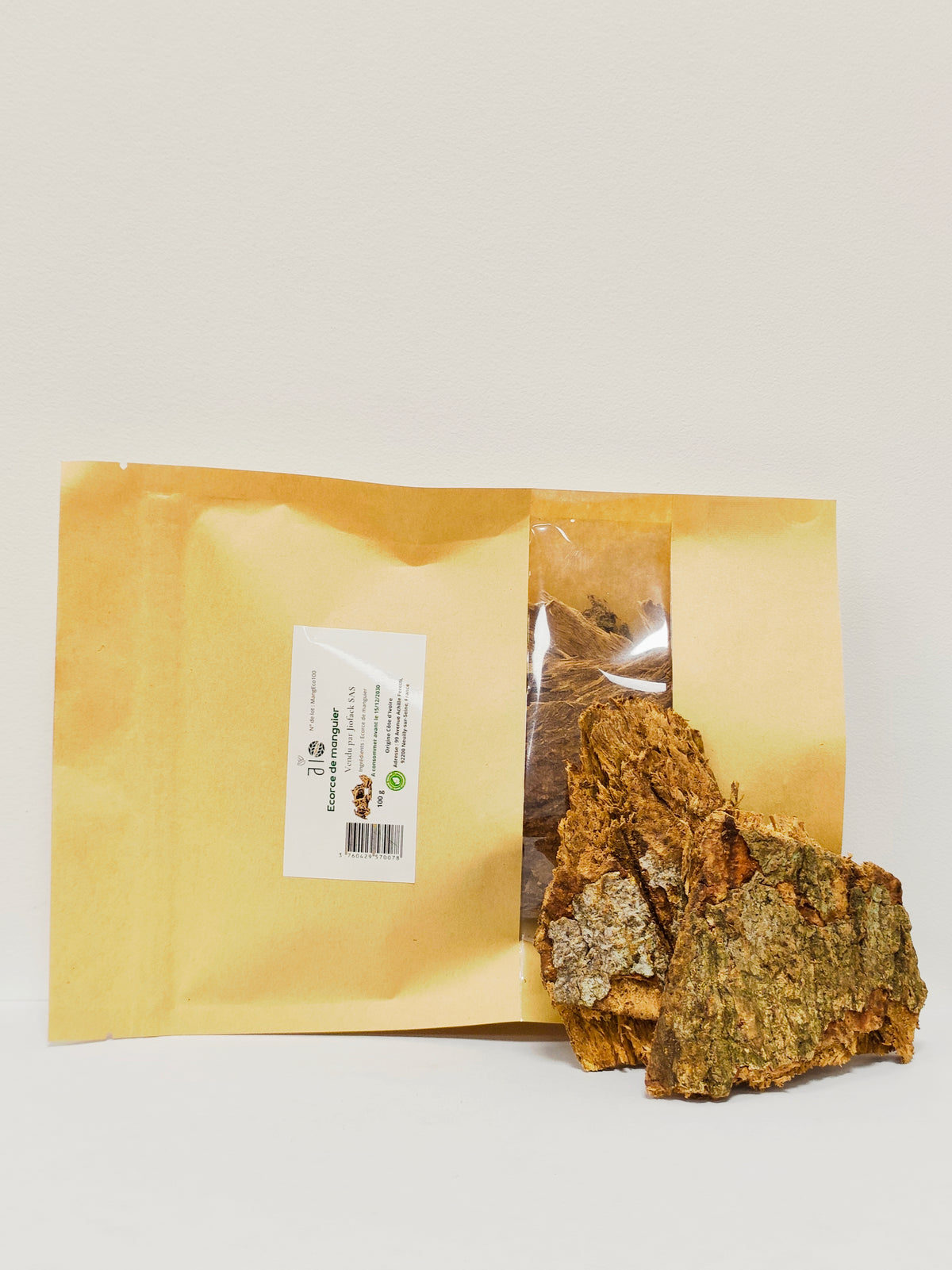 Ecorce de manguier – 100 g – Sachet kraft refermable
