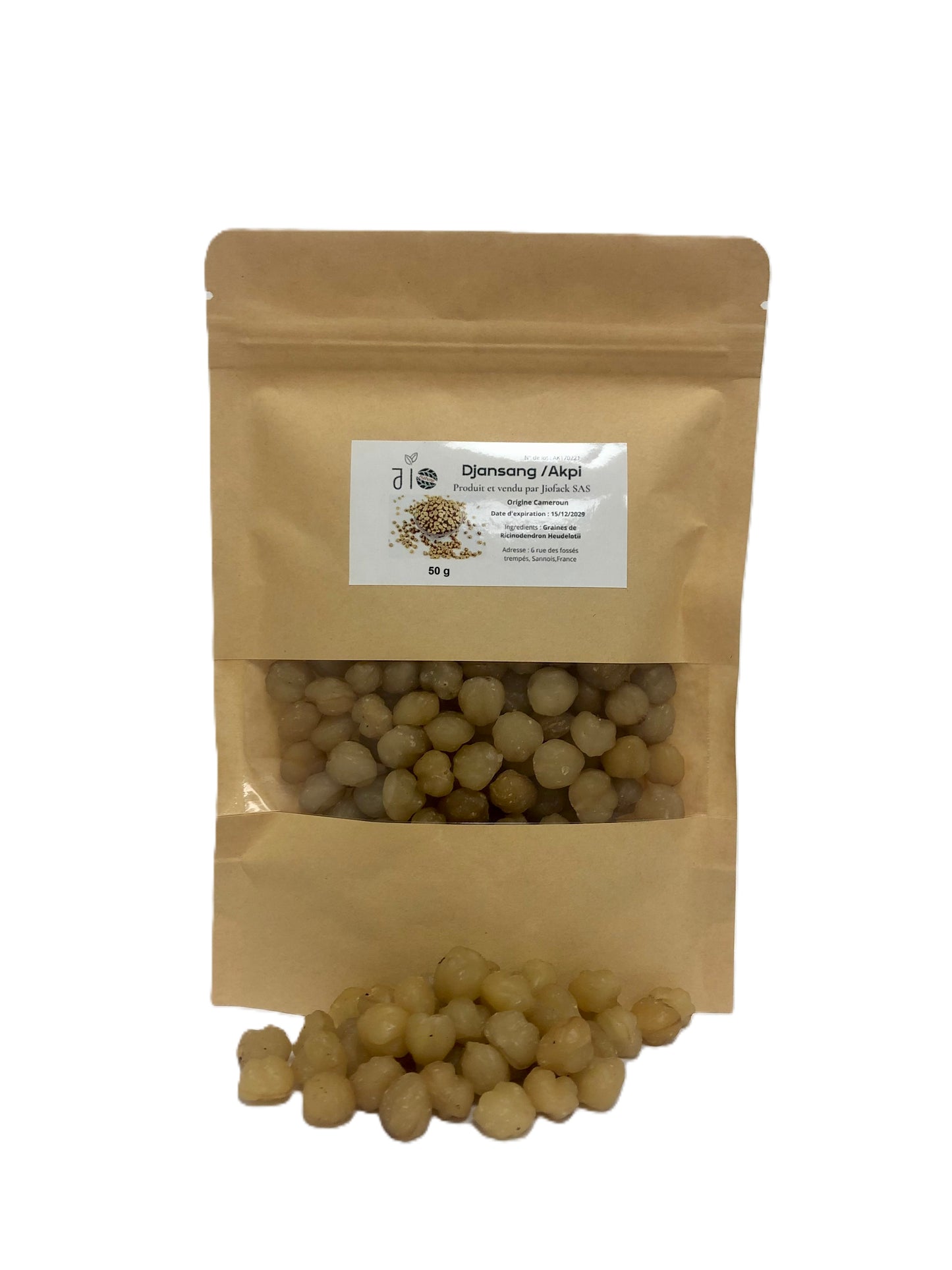 50 g – Grains d’Akpi – Djansang – 100% naturel, Pour Massage, Alimentation & Soins