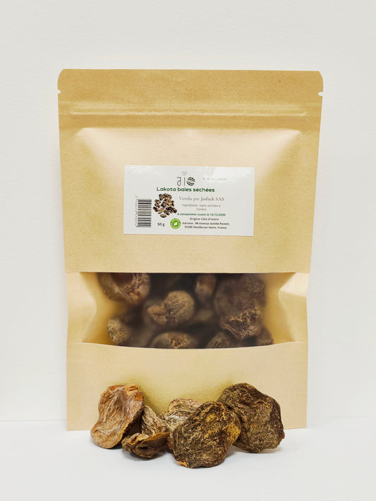 Lakota – Baies séchées – 50 g – Sachet kraft refermable