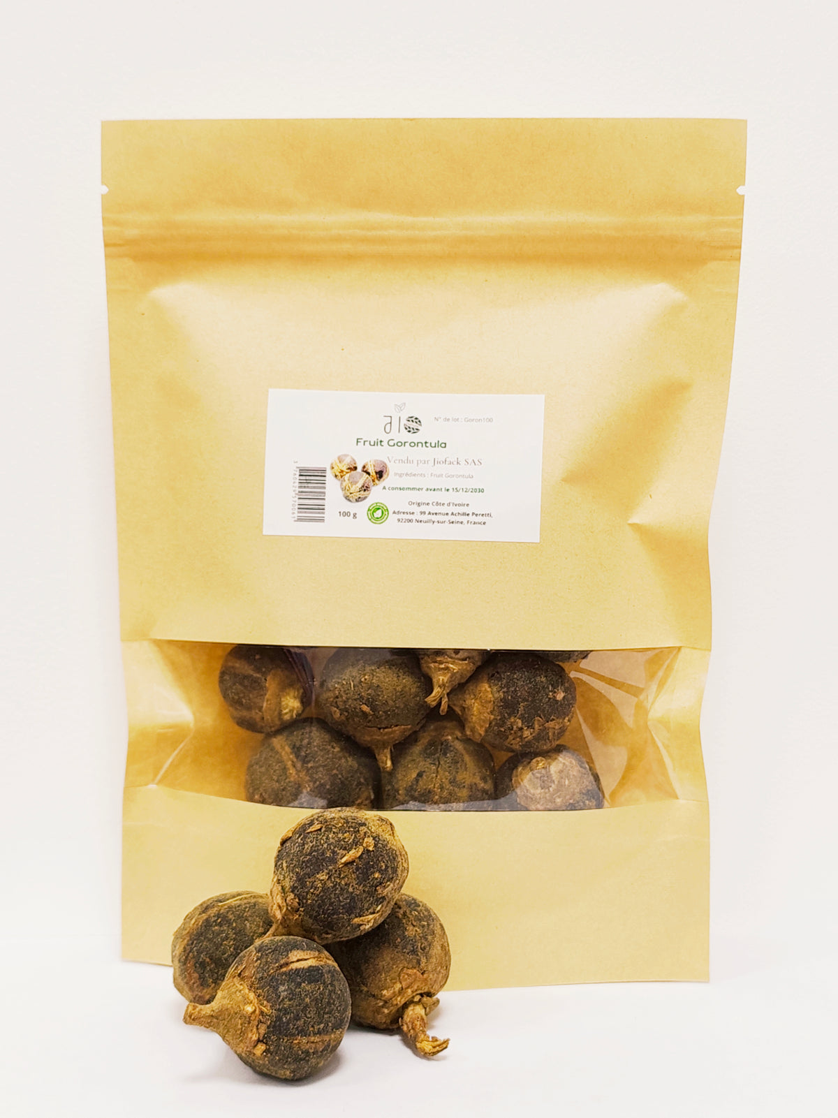 Gorontula fruit – 100 g – Sachet kraft refermable